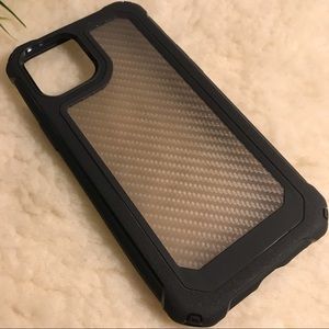 New iPhone12/ 12 Pro case Black Heavy Case